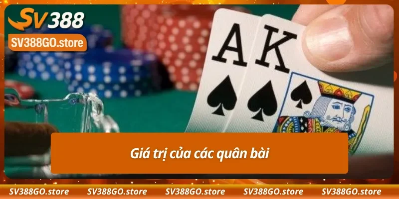 Giá trị của các quân bài trong Blackjack SV388