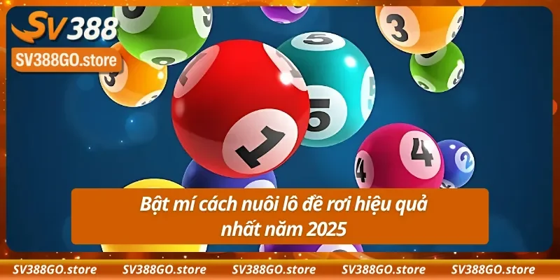 Bật mí cách nuôi lô rơi hiệu quả nhất năm 2025