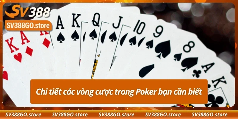 Các vòng cược trong Poker trực tuyến
